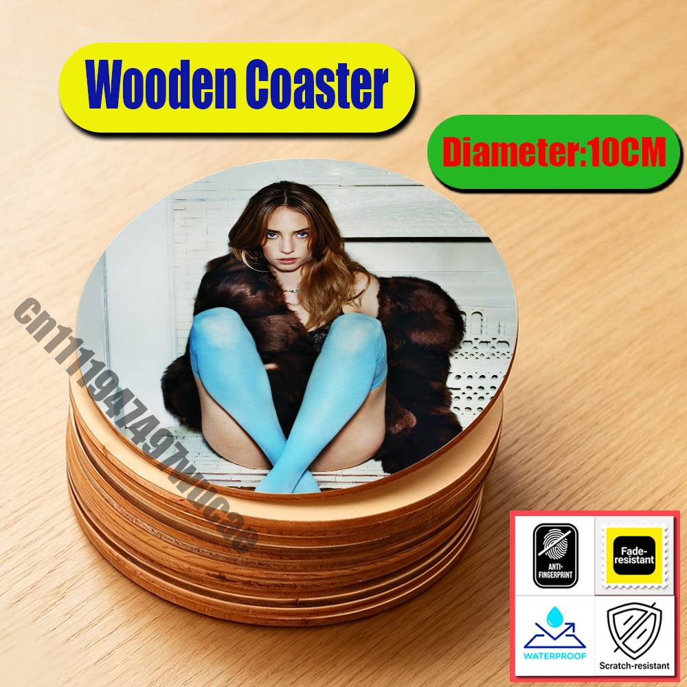 Alas Gelas Kayu Bulat Custom C - Maya Coffee & Tea Ulasan ulasan dan harga