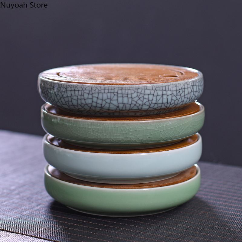 Keramik Bulat Nampan Teh Rumah - Bamboo Tea Tray ulasan dan harga