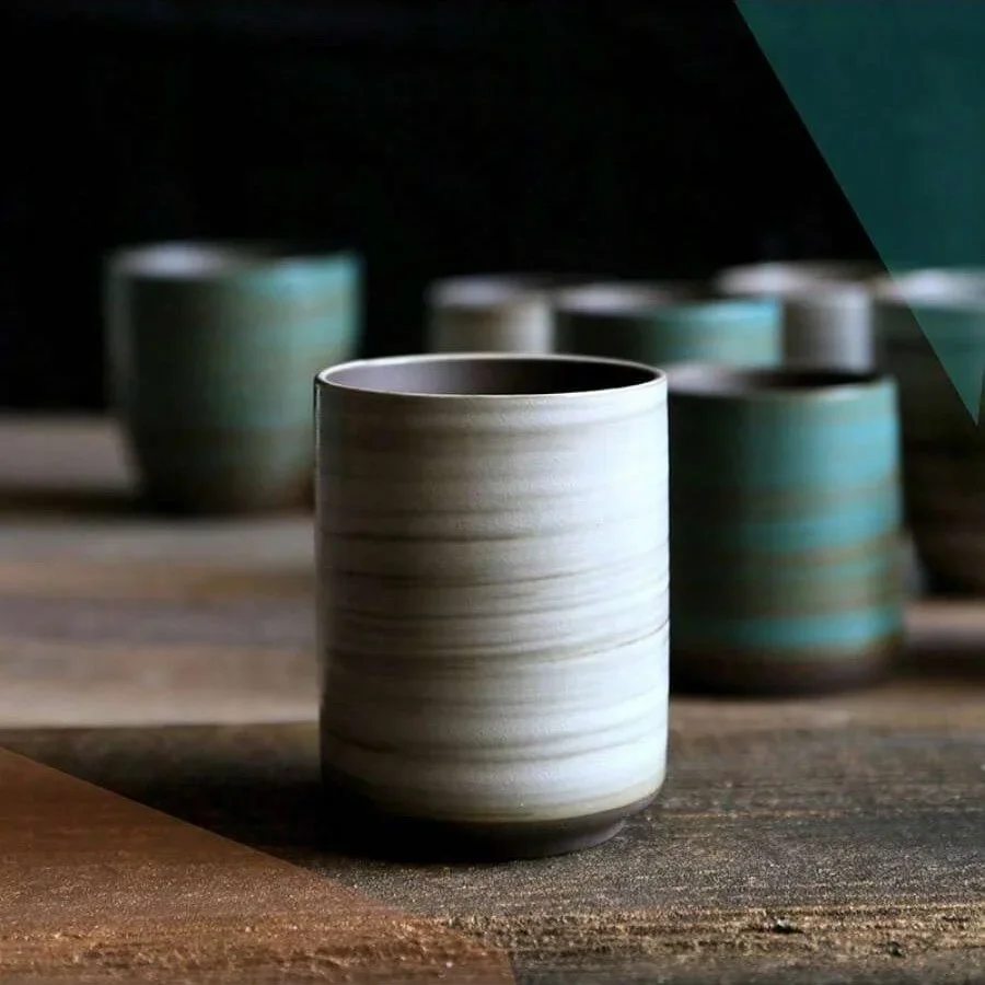 Mug Stoneware Glasir Kresek Ya - Coffee Tea Pictures ulasan dan harga