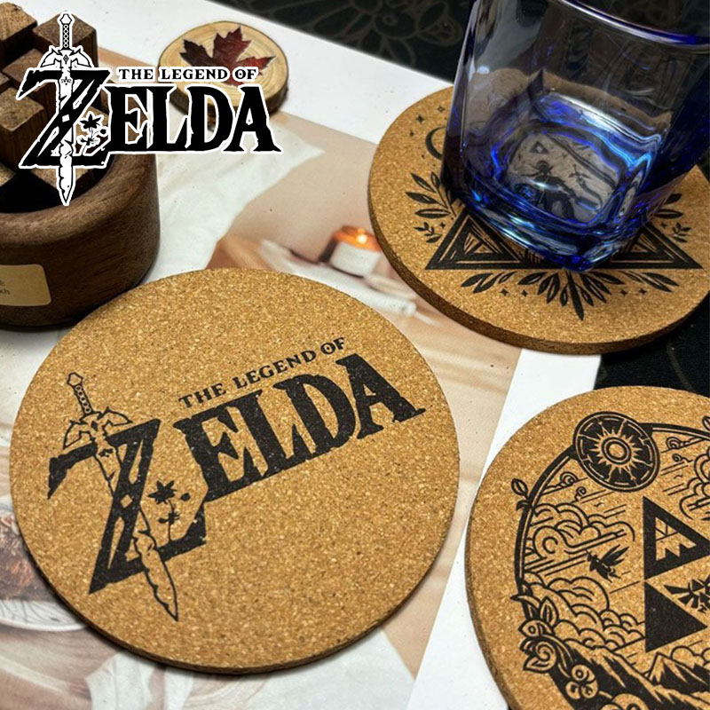 Zelda Coaster Kartun Anime Bul - Good Coffee Tea ulasan dan harga