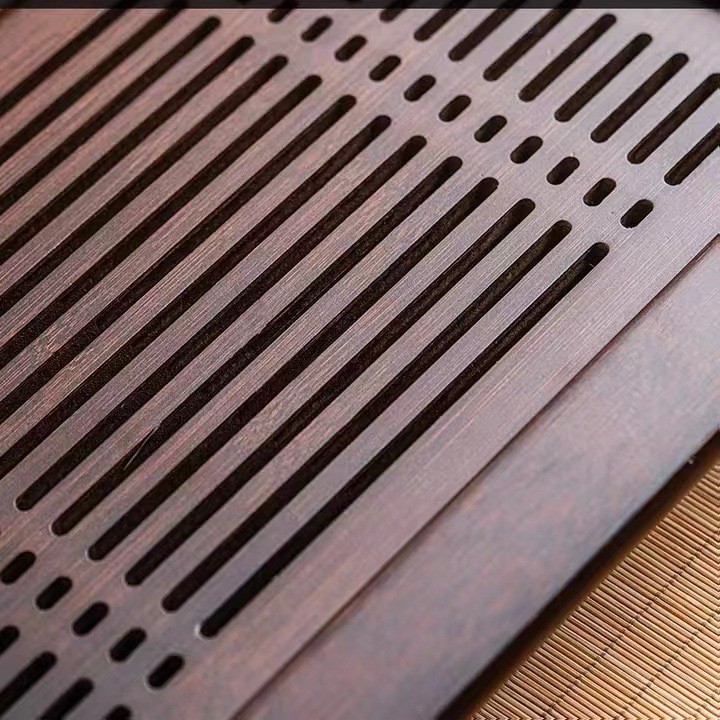 Set Teh Kayu dengan Baki Penyi - Bamboo Tea Tray ulasan dan harga
