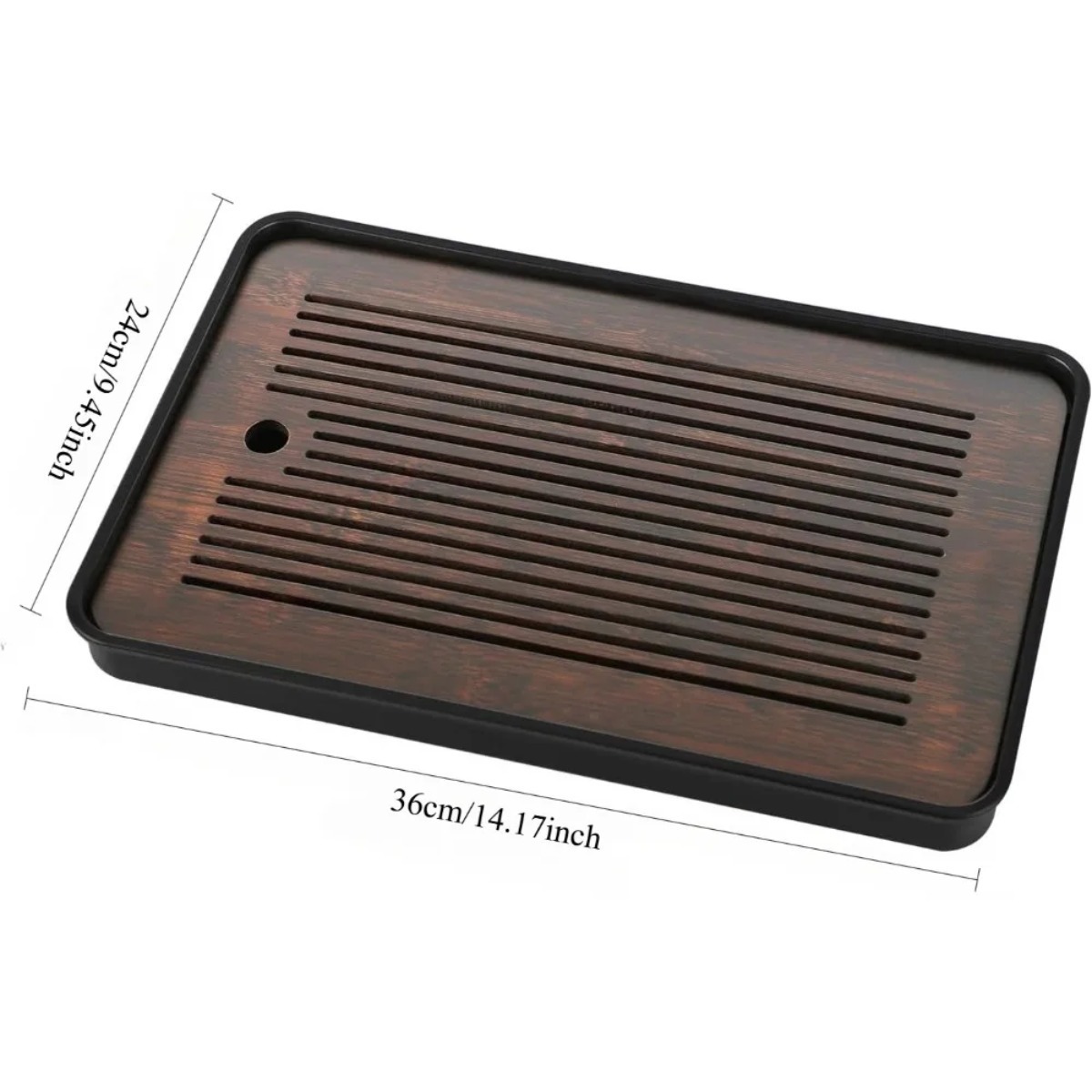 Nampan Teh Bambu Alami dengan  - Bamboo Tea Tray ulasan dan harga