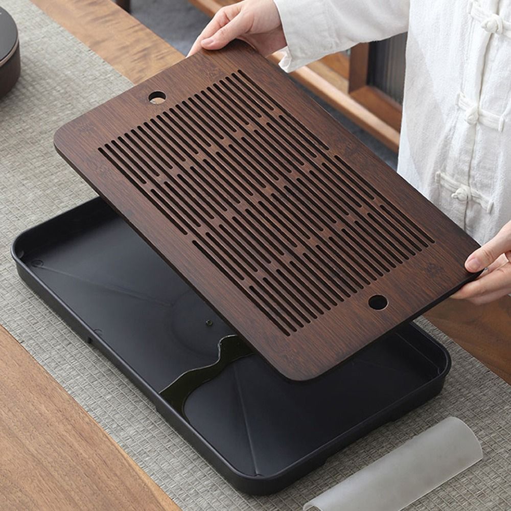 Nampan Teh Bambu Serbaguna den - Bamboo Tea Tray ulasan dan harga
