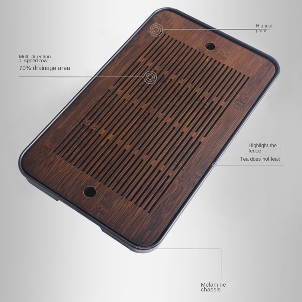 Nampan Teh Bambu Serbaguna den - Bamboo Tea Tray ulasan dan harga