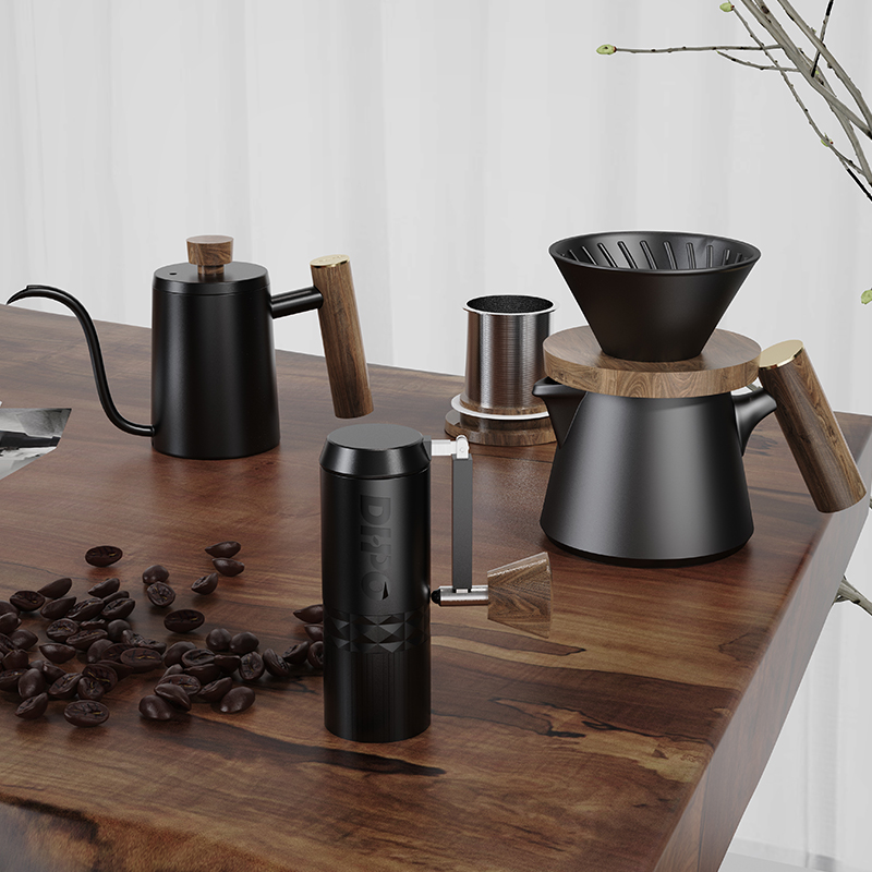 Set Perlengkapan Kopi Mewah DH - Pour Over Kettle ulasan dan harga