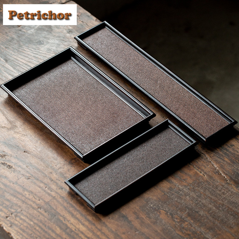 Nampan Teh Anyaman Bambu Rotan - Bamboo Tea Tray ulasan dan harga