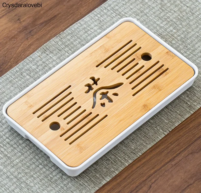Nampan Teh Bambu, Papan Teh Pu - Bamboo Tea Tray ulasan dan harga