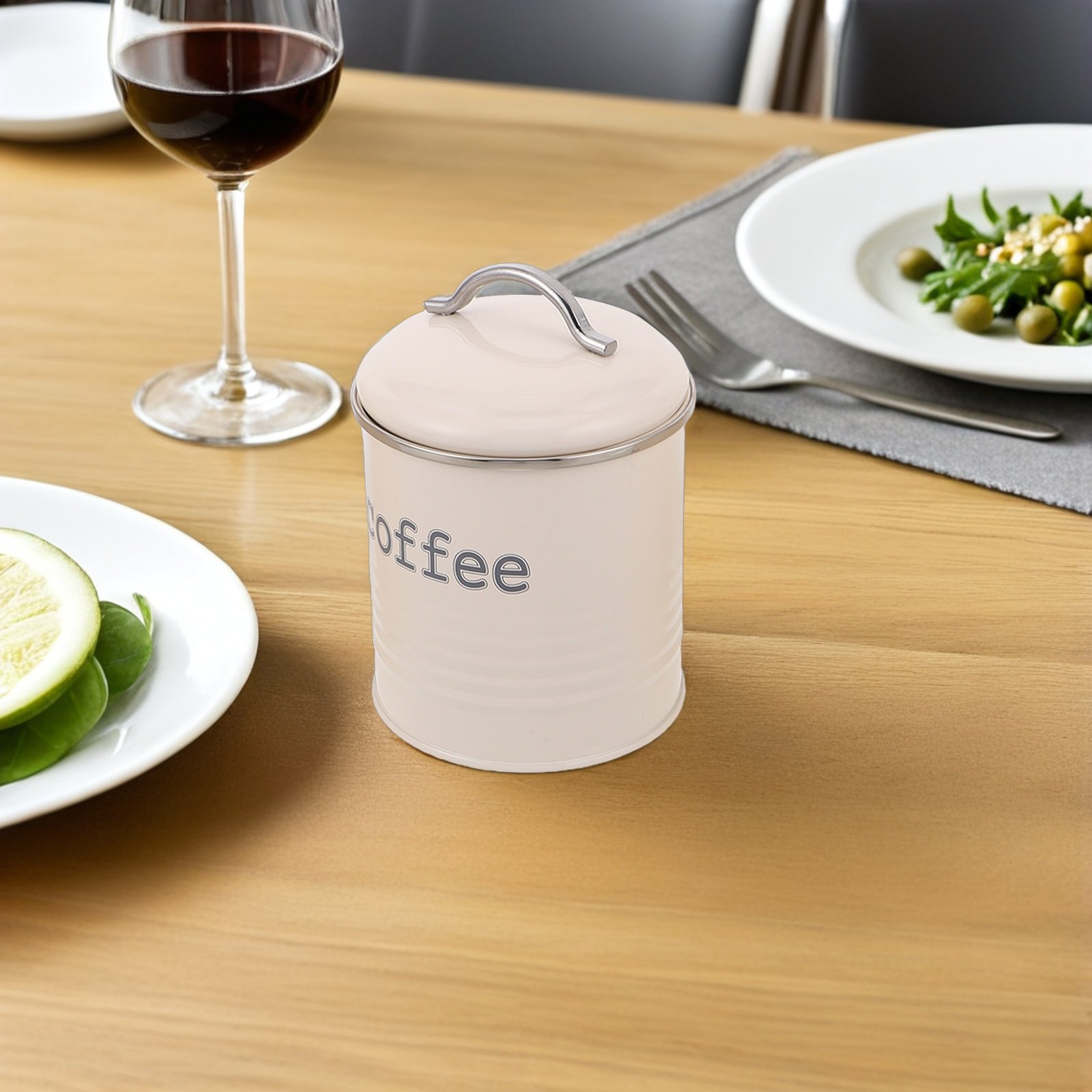 3Pcs Set Wadah Kopi Kedap Udar - Coffee Tea Containers ulasan dan harga